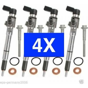 4x Einspritzdüsen 03L130277B Siemens VW Motor CAYA 1,6 TDI Continental