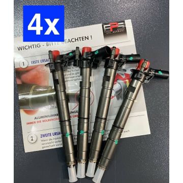 4x Einspritzdüsen VW Piezo 2,0 TDi 0445116030 0986435360 03L130277