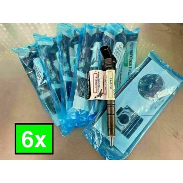 6x Einspritzdüsen 0445117045 Audi 3,0 Bi TDI 320 PS 326 PS 059130277CT Injektor