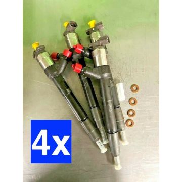 4x Einspritzdüsen DENSO 295050-0770 EURO6 Opel Vauxhall 1.6 CDTi 55570012