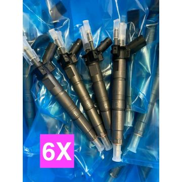 6x Einspritzdüsen BMW 0445118030 13538599209 1785837 3,0d 340 PS 8599209 4PIN