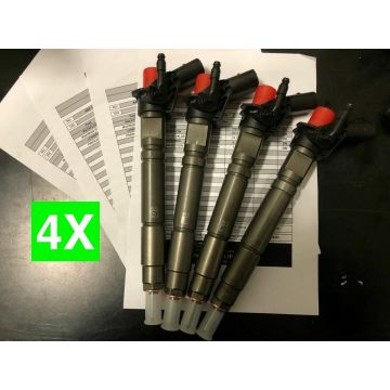 4x Einspritzdüsen 0445116024 7805428 BMW E60 E61 E81 E83 E87 E90 E91 7805429