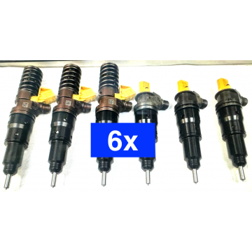 6 x Einspritzdüse Delphi Injektor F2E für Volvo 22282198 BEBE1R12201 22311990