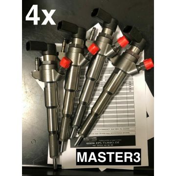 4X Einspritzdüsen 166000372R Renault Master III 3 2.3DCI Injektor