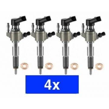 4x Einspritzdüsen 1,6HDI 9802448680 Ford Volvo Peugeot Mazda 9674973080