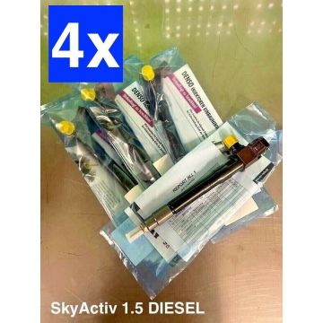 4x Einspritzdüsen SkyActiv 1.5 DIESEL S550 13H50 - Mazda 2 & CX-3 sh01-13h50 OEM