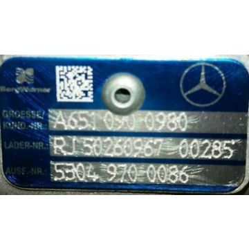 Turbolader Klein A6510905380 Mercedes-Benz Sprinter Viano Vito W906 W639 2.2 CDI