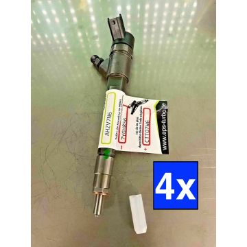 4x Einspritzdüse 1,6 HDI Citroen Peugeot Volvo Mazda 0445110259 80KW 109PS